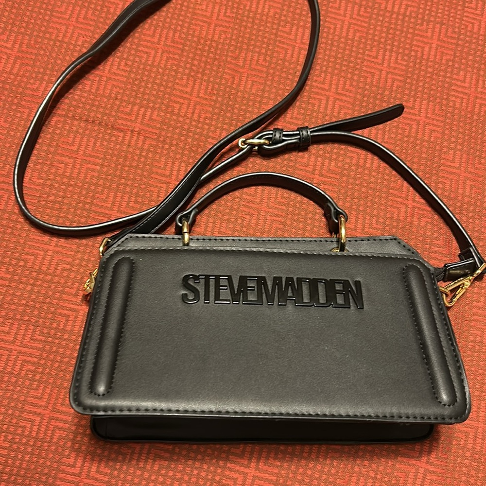 Steve Madden Black Crossbody Bag